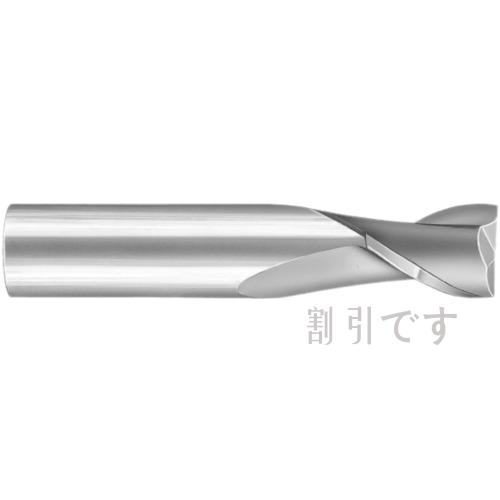 京セラ　２枚刃　スクエアエンドミル　ショート　ミリ仕様　１７Ｍ（コーティングなし）　