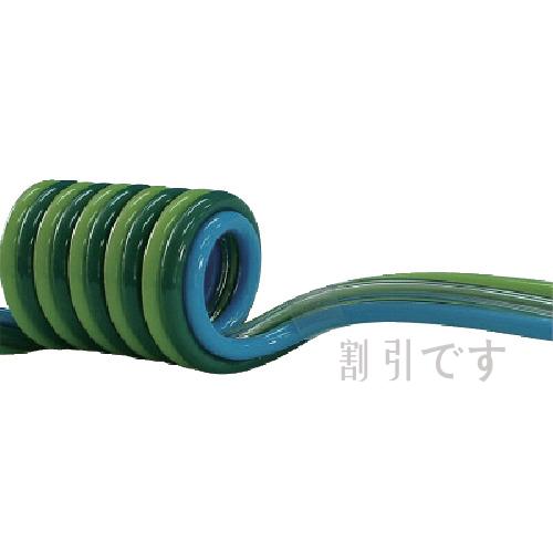 チヨダ　スパイラルチューブ　マルチスパイラル　外径８ｍｍ／使用範囲１２１０ｍｍ　透明、青、ライトグリーン、緑　