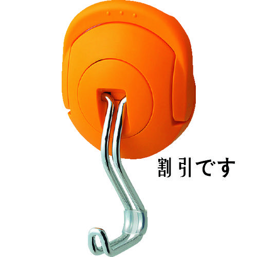 コクヨ　超強力マグネットフック〈タフピタ〉１０ｋｇ　橙　